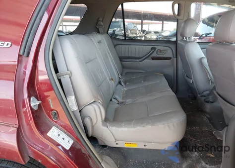 2007 Toyota Sequoia Limited V8 из США, поврежденный, VIN 5TDZT38A17S294125